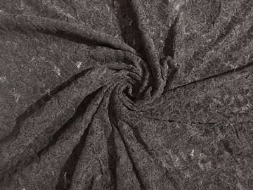 Velvet Flower Lace Black